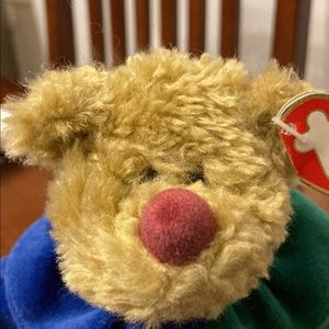 Picadilly Beanie Baby- retired, rare mint cond. PVC pellets collector dream
